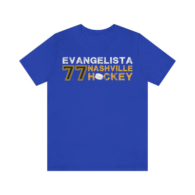 Evangelista 77 Nashville Hockey Unisex Jersey Tee