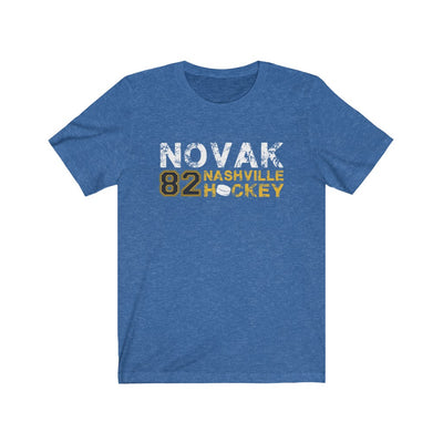 Novak 82 Nashville Hockey Unisex Jersey Tee