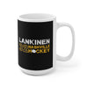 Lankinen 32 Nashville Hockey Ceramic Coffee Mug In Black, 15oz