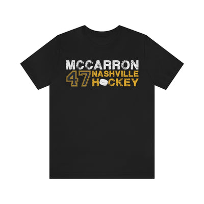 McCarron 47 Nashville Hockey Unisex Jersey Tee