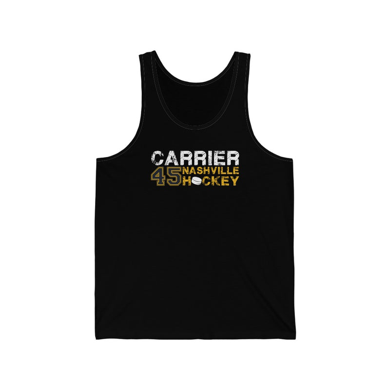 Carrier 45 Nashville Hockey Unisex Jersey Tank Top