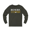 Novak 82 Nashville Hockey Unisex Jersey Long Sleeve Shirt