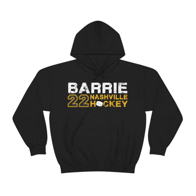 Barrie 22 Nashville Hockey Unisex Hooded Sweatshirt