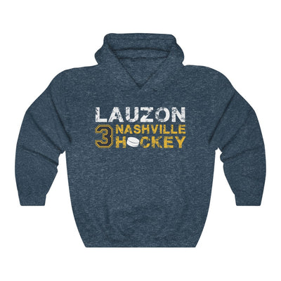 Lauzon 3 Nashville Hockey Unisex Hooded Sweatshirt