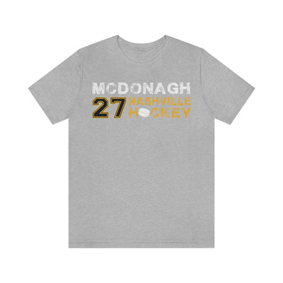 McDonagh 27 Nashville Hockey Unisex Jersey Tee