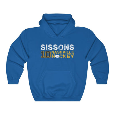 Sissons 10 Nashville Hockey Unisex Hooded Sweatshirt