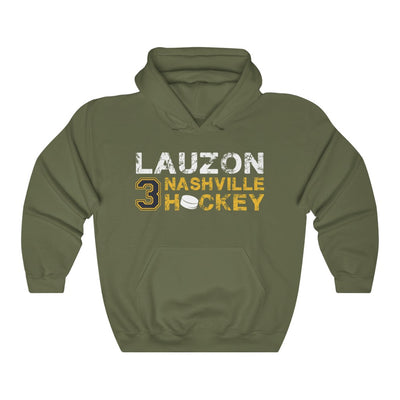 Lauzon 3 Nashville Hockey Unisex Hooded Sweatshirt