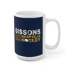 Sissons 10 Nashville Hockey Ceramic Coffee Mug In Navy Blue, 15oz