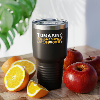 Tomasino 26 Nashville Hockey Ringneck Tumbler, 30 oz