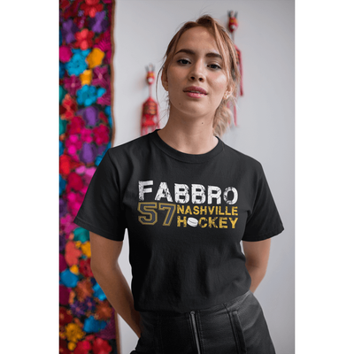 Fabbro 57 Nashville Hockey Unisex Jersey Tee